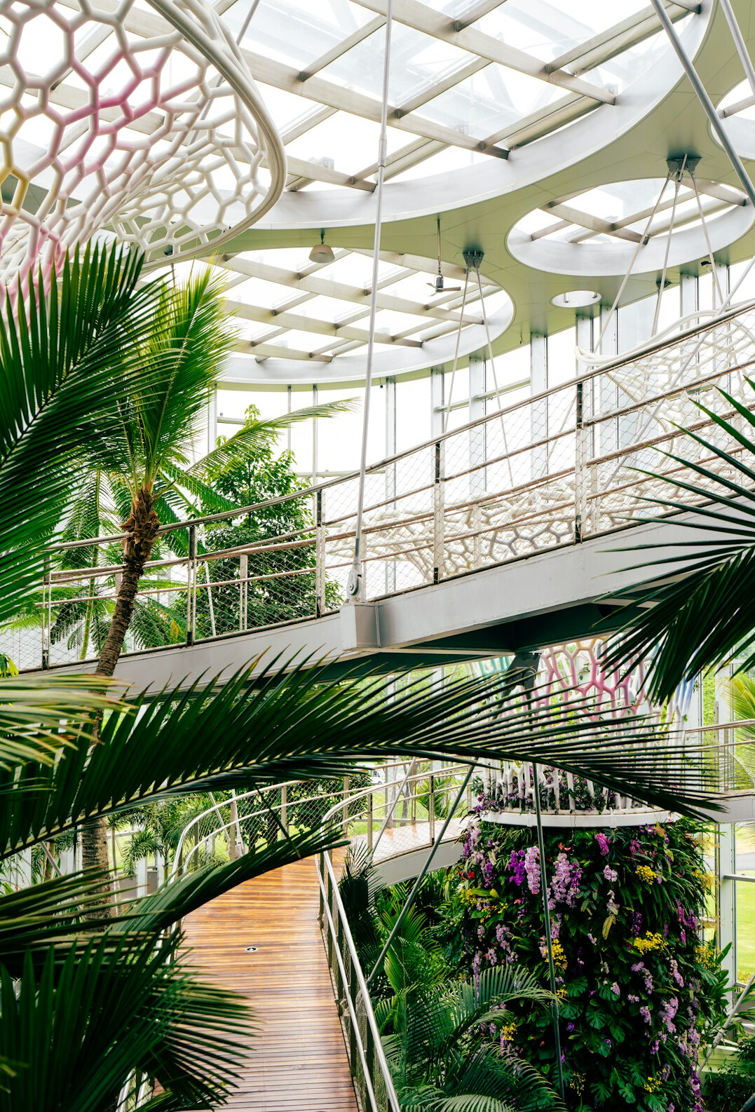 beautiful vertical garden indoors